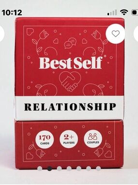 BestSelf Relationship Card Game - Red Box